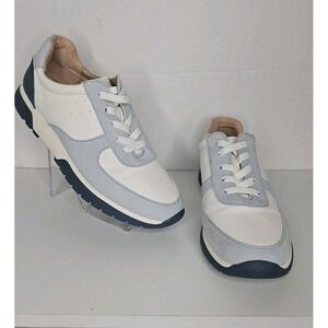 Life Stride Soft System Women's Walking Sneakers Shoes White Blue Size 9M Arch S